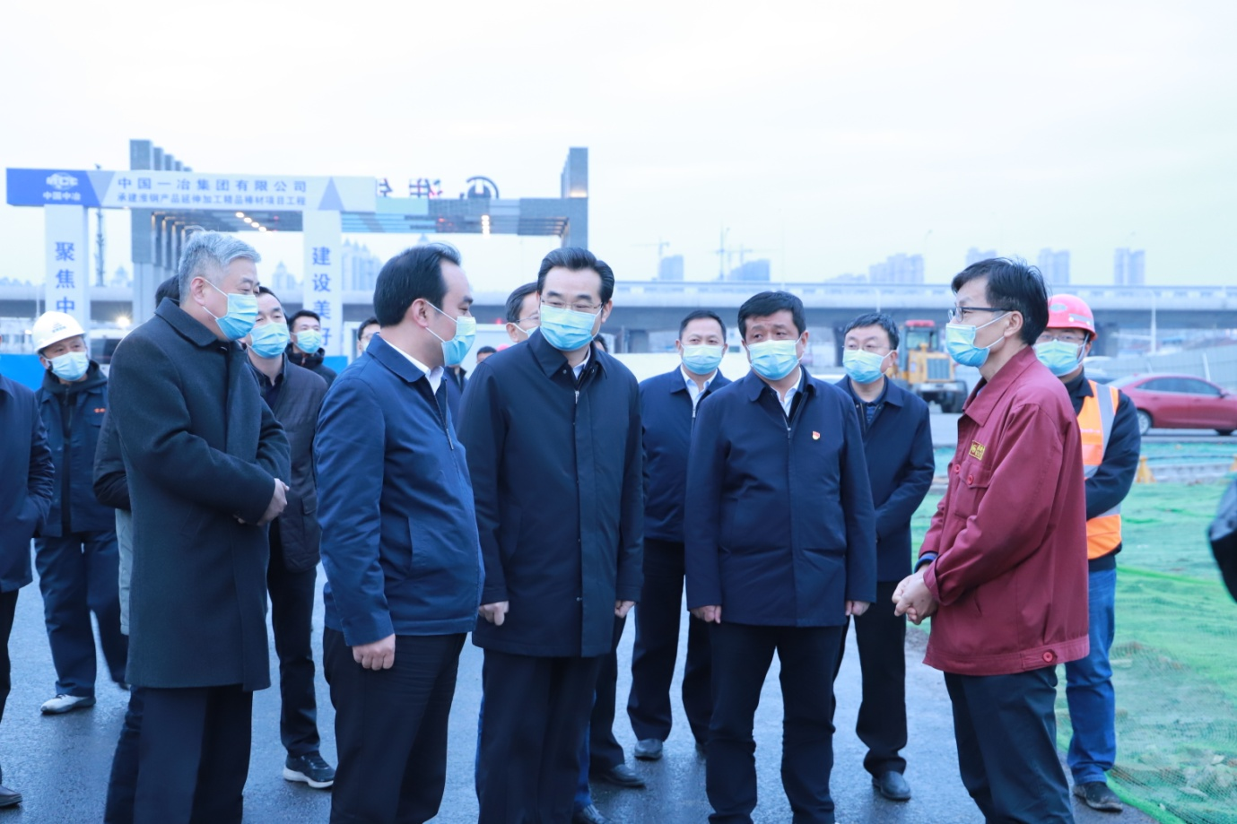 市長史志軍來淮鋼調(diào)研指導(dǎo)