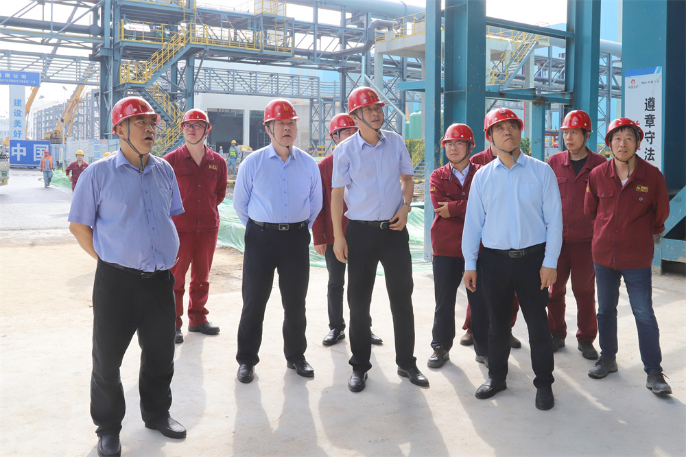 深挖潛力 明晰方向 | 集團(tuán)董事局總裁龔盛一行來淮鋼調(diào)研指導(dǎo)