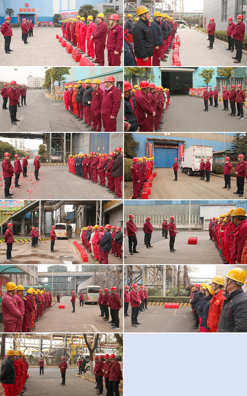 鼓足干勁 開足馬力 淮鋼開展新春動員慰問活動