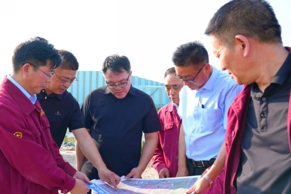 集團(tuán)黨委書(shū)記、董事長(zhǎng)沈彬來(lái)淮鋼調(diào)研指導(dǎo)